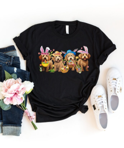 Easter Goldendoodle Bunnies Shirt, Happy Easter Day…