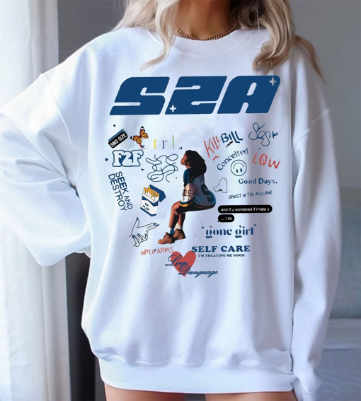 Vintage SZA SOS shirt,Unisex Graphic Tee,Singer Graphic tee,Good Days T-Shirt,Retro American Rapper shirt,Rap Hip Hop Bootleg Gift