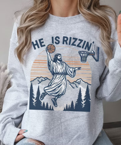 Jesus Basketball Easter Shirt – Jesus He…