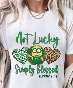 Not Lucky Simply Minions Characters Blessed Romans…