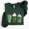 St Patrick’s Day Coffee Drinks Sweatshirt