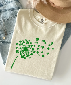 Dandelion, St Patrick’s Day, Shamrocks Comfort Colors…