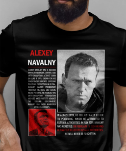 Alexey Navalny – T-Shirt, revolution, history, opposition,…