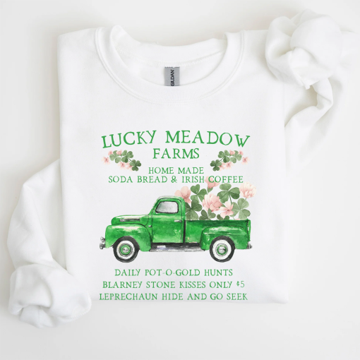 Lucky Meadow Farms, St Patrick’s Day Sweatshirt