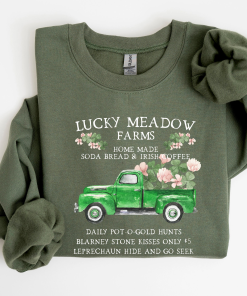 Lucky Meadow Farms, St Patrick’s Day Sweatshirt