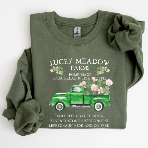 Lucky Meadow Farms, St Patrick’s Day Sweatshirt