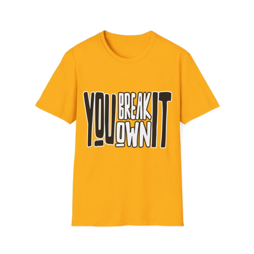 caitlin clark you break it you own it shirt: Kansas City Chiefs T-shirt