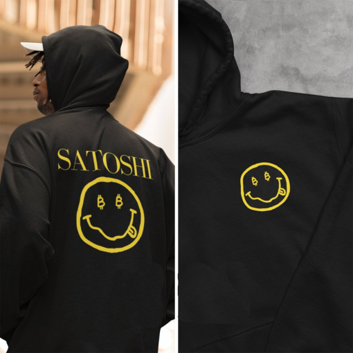 Satoshi-Inspired Champion Double Dry® Eco Hoodie – Medium-Weight Fleece with Recycled Materials