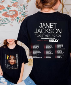 2024 Tour Janet Jackson Together Again T-Shirt…