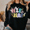 Hip Hop Easter Shirt, Easter Family Shirt, Happy Easter Shirt, Retro Easter Crewneck, Bunny Sweatshirt, He is Risen Shirt, Good Friday