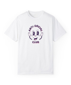 Anti-Social Club Tshirt, Funny Tshirt, Meme Tshirt,…