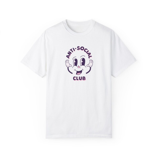 Anti-Social Club Tshirt, Funny Tshirt, Meme Tshirt, Gift for Him, Unisex Clothing