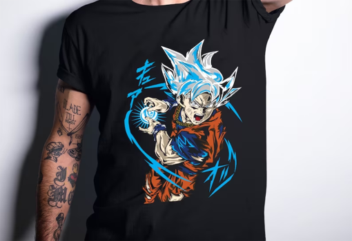 Dragon Ball Z T-shirt, DBZ Sweatshirt Goku 90s Anime Sweater Gift Goku Sweatshirt, Goku shirt, Gogeta