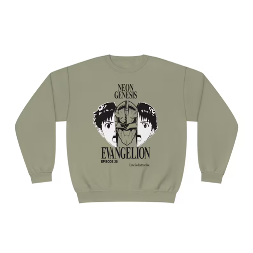 Evangelion Anime Shinji Sweater