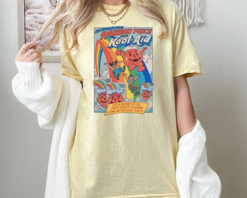 Comfort Colors® Kool Aid ’84 Shirt -Funny Shirt, Graphic Shirt, Cute Graphic Tee, Vintage Kids Shirt, Retro Kool Aid Shirt