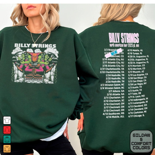 Billy Strings North American Tour 2024 Shirt