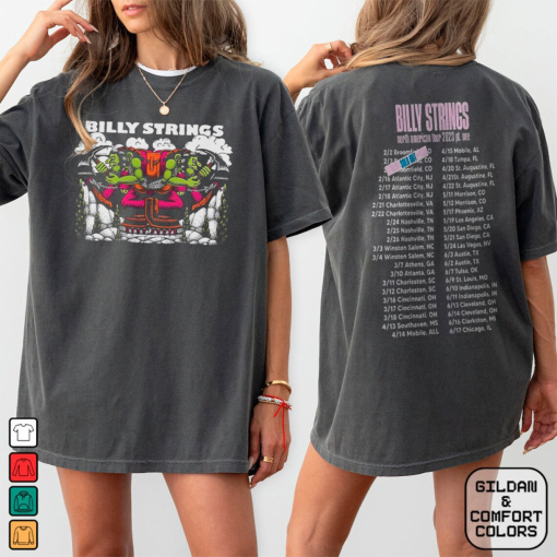 Billy Strings North American Tour 2024 Shirt