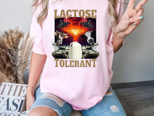 Lactose Intolerant, Weird Shirt, Specific Shirt, Funny Shirt, i471, Meme Shirt, Offensive Shirt, Funny Gift, Sarcastic Shirt, Ironic Shirt