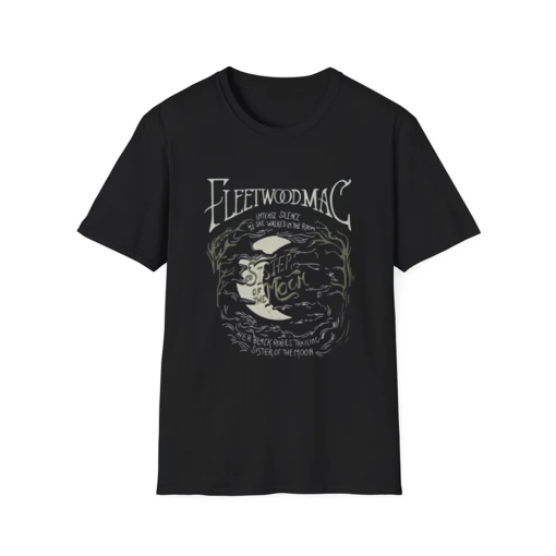 Vintage Fleetwood Mac Shirt, Sisters Of The Moon Shirt, Fleetwood Mac Shirt, Music Rock Band Shirt, Unisex Softstyle T-Shirt