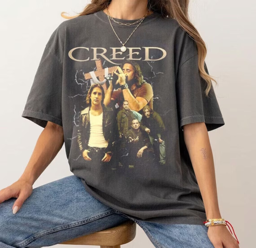 Creed Rock Band Music Tour Shirt, 3 Doors Down 2024 Shirt Sweatshirt Hoodie, 2024 Music Concert Tee, Vintage Sweatshirt, Gift For Fan