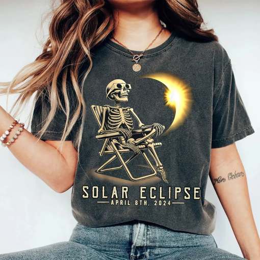 Solar Eclipse 2024 PNG, April 8 2024 Png, Astronomy Png, Celestial Png, Gift for Eclipse Lover, Eclipse Event 2024 Png, Sublimation Designs