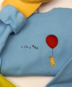 Classic Winnie The Pooh Embroidered Sweatshirt, Adult…