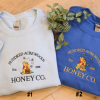 Classic Winnie The Pooh Embroidered Sweatshirt, Adult Unisex Crewneck