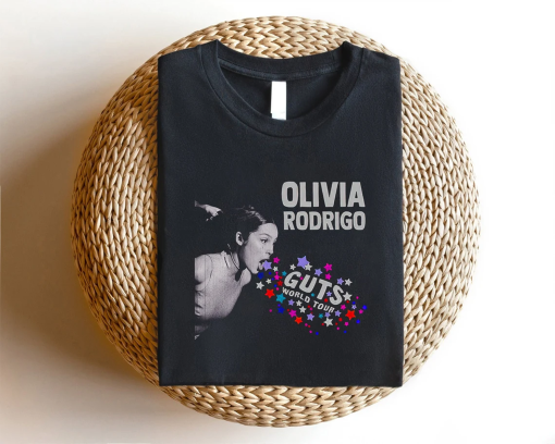 Olivia Rodrigo Guts Full Date Tour 2024 T-Shirt, Retro Olivia Rodrigo Vintage 90s Shirt, Olivia Rodrigo Graphic Tee, GUTS 2024 Tour T-Shirt