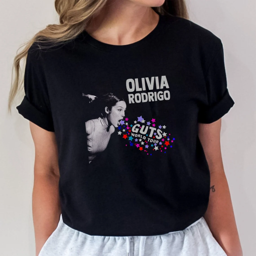 Olivia Rodrigo Guts Full Date Tour 2024 T-Shirt, Retro Olivia Rodrigo Vintage 90s Shirt, Olivia Rodrigo Graphic Tee, GUTS 2024 Tour T-Shirt