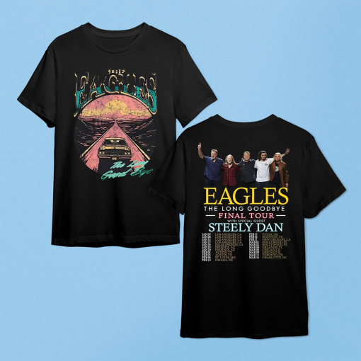 The Eagles 2024 Tour Shirt, Eagles Long Goodbye Tour 2024, The Eagles Band, The Eagles 2024 Tour Shirt, Comfort Colors