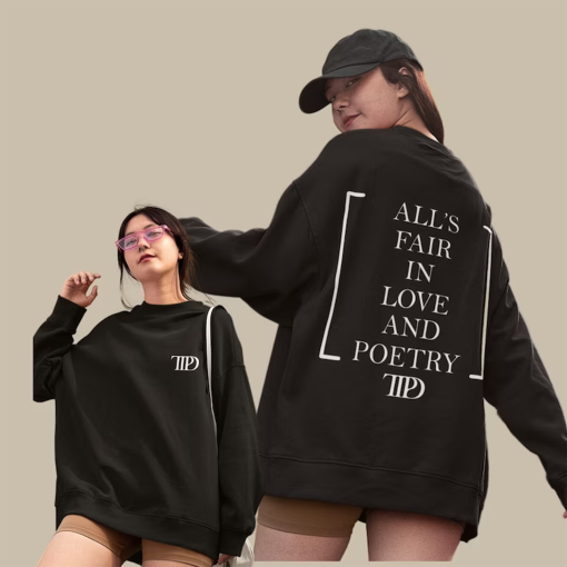 The Tortured Poets Department Member Sweatshirt, New Album Era Shirt, TTPD Crewneck 2 Side, Gift for Fan Era