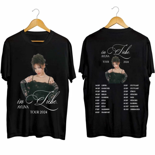 Ayliva In Liebe Tour 2024 Shirt, Ayliva Fan Shirt, In Liebe 2024 Concert Shirt, Ayliva Fan Gift