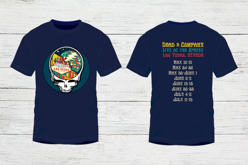 Dead & Company Shirt, Dead and Company TShirt, Dead and Company Shirt, Dead and Company Sphere, Grateful Dead, Dead and Co Las Vegas