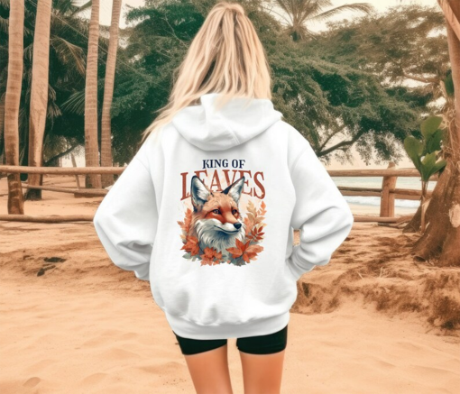 Fox King of the leaves Hoodie