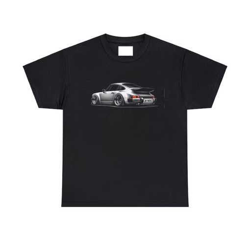 80’s Porsche 911 T-Shirt – Timeless Sports Car Design T-Shirt – Gildan 5000 Tee DTG Printing