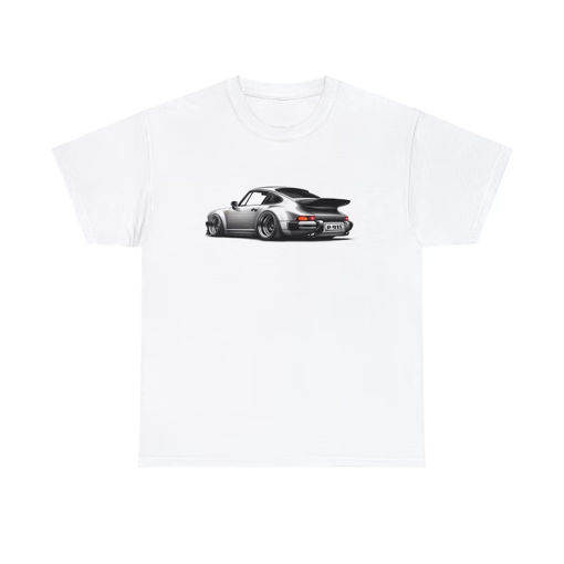 80’s Porsche 911 T-Shirt – Timeless Sports Car Design T-Shirt – Gildan 5000 Tee DTG Printing