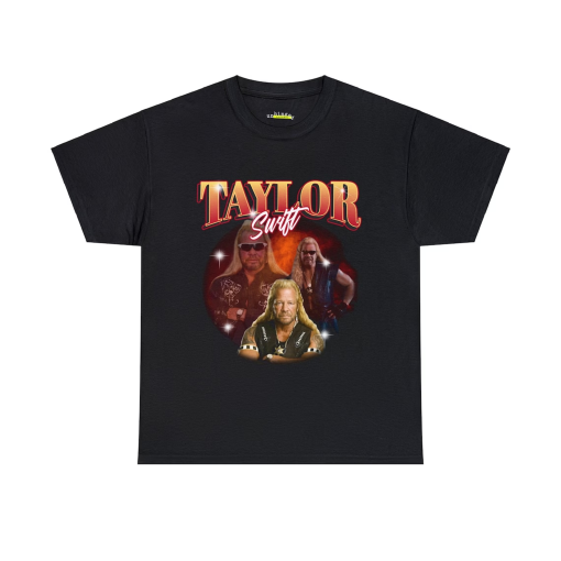 Taylor Swift Dog The Bounty Hunter Shirt, 90’s Bootleg Shirt, Funny Taylor Swift Hoodie, Unhinged Shirt, Retro Graphic Tee, Meme T-Shirt