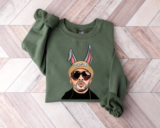 Funny Bad Bunny Shirt, Bad Bunny Concert Shirt, Bad Bunny Sweatshirt, Bad Bunny Gift Tshirt, Most Wanted Tour Shirt, Bad Bunny Sweater