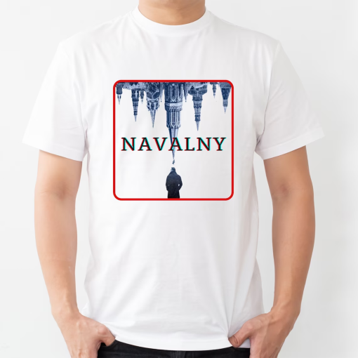 Alexei Navalny 1976-2024 Graphic T-Shirt Cotton Trendy T-Shirt Support Navalny Fight for Freedom Shirt In Memory of Navalny Resistance Flame