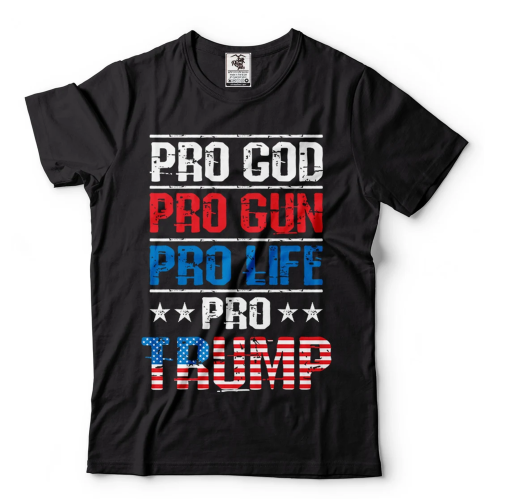 Trump 2024 American Flag Vintage T-Shirt MAGA trump 2024 Shirts Pro Trump Shirts