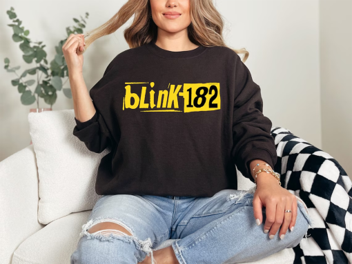 Unisex Blink 182 T-Shirt, Blink 182 Rock Shirt ,Blink 182 Shirt, 182 World Tour 2023 Shirt, one more time tour, Vintage Blink Shirt Blink182