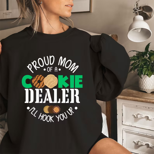 Girl Scout Mom Shirt, Cookie Dealer Sweatshirt, Girl Scout Cookie Shirt, Scout Mom Life Gift Tee, Proud Mom Cookie Dealer Tee, Cookie Dealer