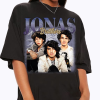 Jonas Brothers Vintage Shirt Jonas Five Albums One Night Tour T-Shirt Jonas Brothers Tee Unisex