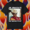 Cowboy Joe T-shirt Joe Jonas Shirt Jonas Brothers Unisex Shirt JoBros Comfort Colors T-Shirt Houston Rodeo Shirt Texas