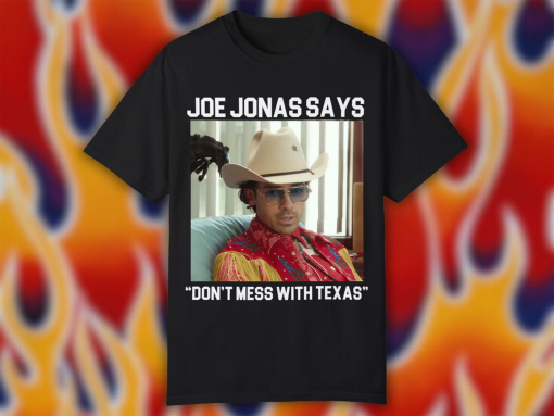 Cowboy Joe T-shirt Joe Jonas Shirt Jonas Brothers Unisex Shirt JoBros Comfort Colors T-Shirt Houston Rodeo Shirt