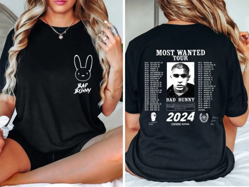 Bad Bunny Most Wanted Tour Shirt, Nadie Sabe lo que va pasar manana, Bad Bunny Concert Shirt, Bad Bunny Shirt, Bad Bunny Merch, Bad Bunny