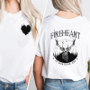 Aelin Galathynius Shirt | Fireheart Terrasen Shirt Licensed Throne Of Glass Merch SJM Universe Rowan Whitethorn Kingsflame The Thirteen Gift