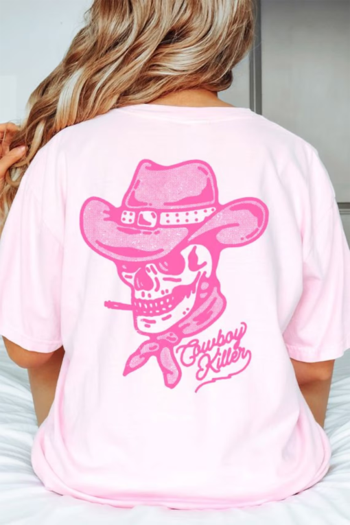 Cowboy Killer Shirt, Rodeo Shirt, Western Graphic Tee, Oversized Graphic Tee, Comfort Colors Tshirt, Country Concert Shirt, Western t shirts