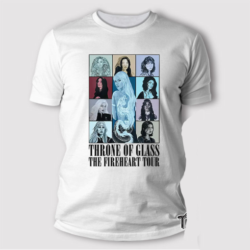 Throne of Glass The Fireheart Tour T Shirt