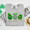 St. Patrick’s Day Cat Shirt, Leprechaun Cat Shirt, Cat Lover Sweatshirt, St Paddys Day Cat Mom Gift, Shamrock and Cat Outfits, Cat Mama Tee